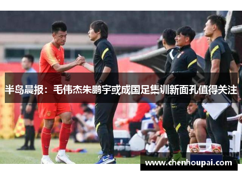 半岛晨报:毛伟杰朱鹏宇或成国足集训新面孔值得关注 半岛晨报:毛伟杰朱鹏宇或成国足集训新面孔值得关注